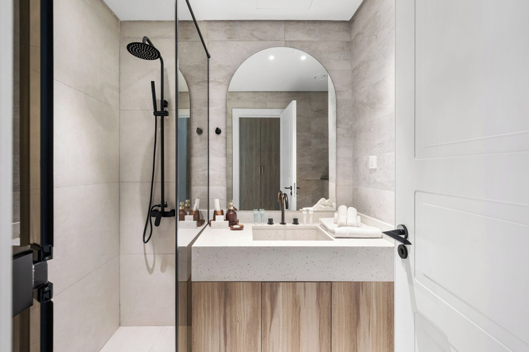 Bathroom 4, 1BR Equestrian Lifestyle Meydan, Dubai