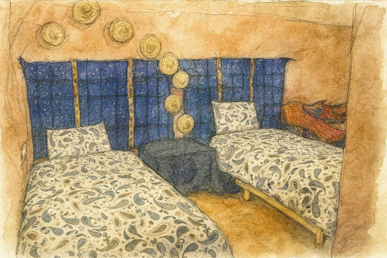 Bedroom 2, Hotel Carrefour des Nomades, Ouarzazate