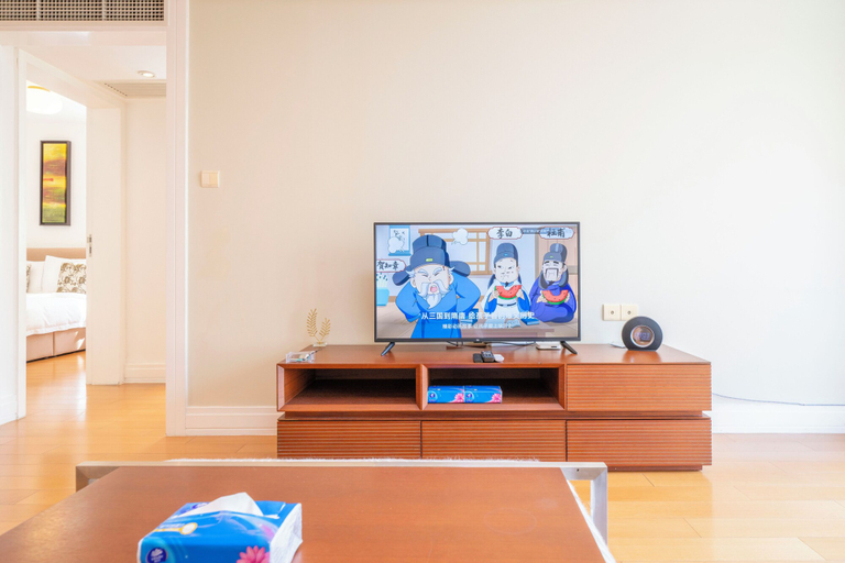 Living room 3, Tyms Cozy 2BR 1BA Apt Xuhui Metro, Shanghai