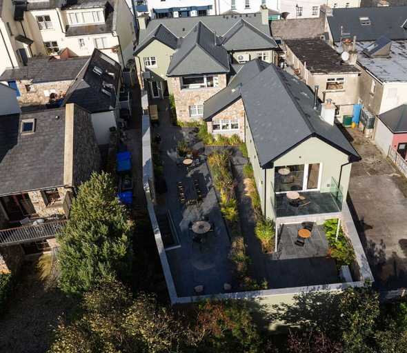 Aerial view 3, Within the Village