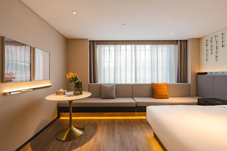 Bedroom 2, Atour S Hotel Wuxi Nanchang Street, Wuxi