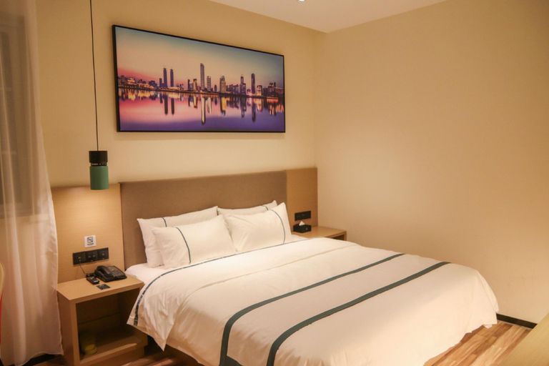 Bedroom 2, City Comfort Inn Wuhan Optics Valley Technology Exhibition Center, Wuhan