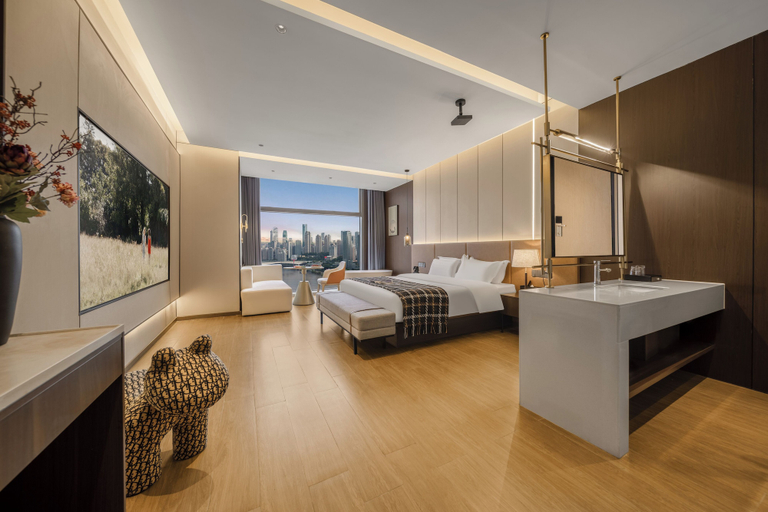 Bedroom 2, Chongqing Sujiang Yunduan Riverview, Chongqing