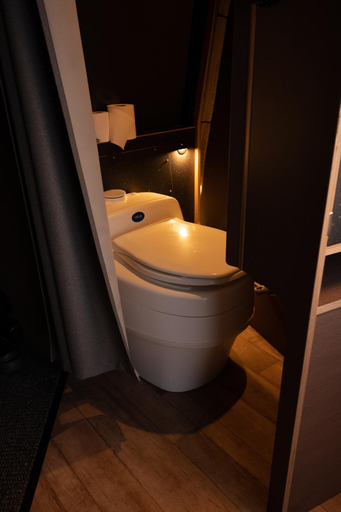 Bathroom, Nova Galaxy Village, Lapland