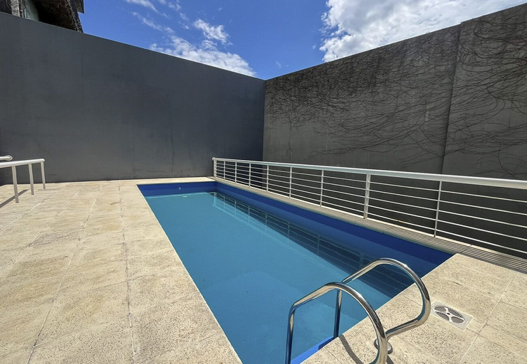 Rooftop pool 3, RentUp - Dpto con balcón y piscina, Distrito Federal