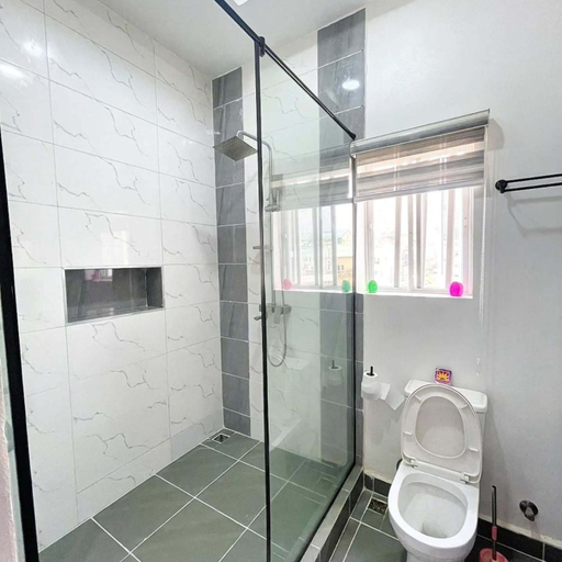 Bathroom, Jam Manor Suites and Apartment, Bwari