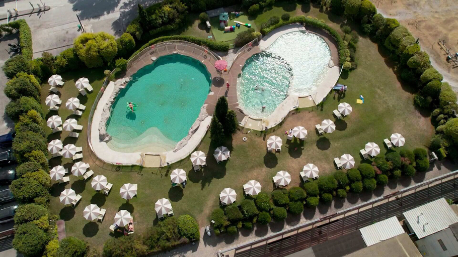 Aerial view 5, Hotiday Lodge Viareggio, Lucca