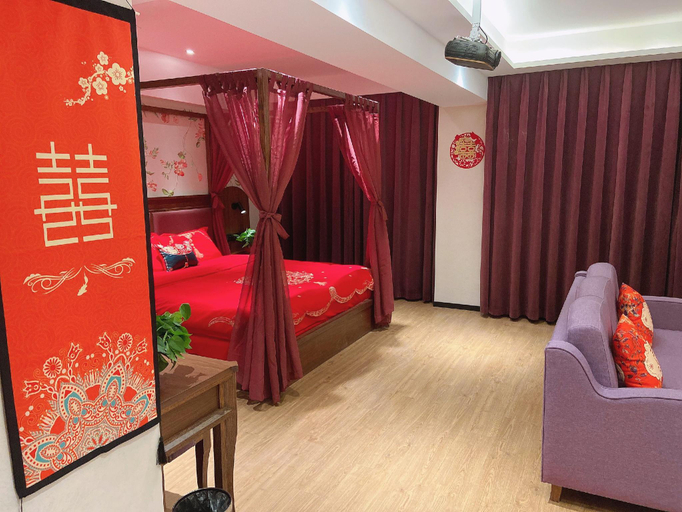 Bedroom 2, GreenTree Inn Luoyang Railway Station Wangfujing Wangcheng Park, Luoyang