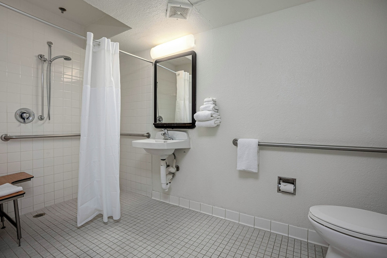 Bathroom 3, Motel6 Carlsbad, CA Beach, San Diego