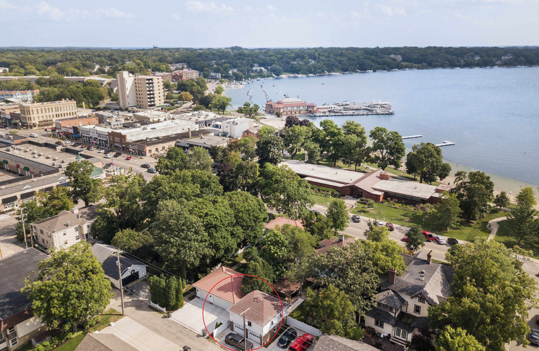 Exterior & Views 2, Chic Lake Geneva Apartment in Desirable Location!, Walworth