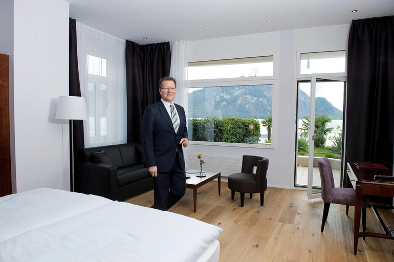 Bedroom 3, Hotel Beau Rivage Weggis, Luzern