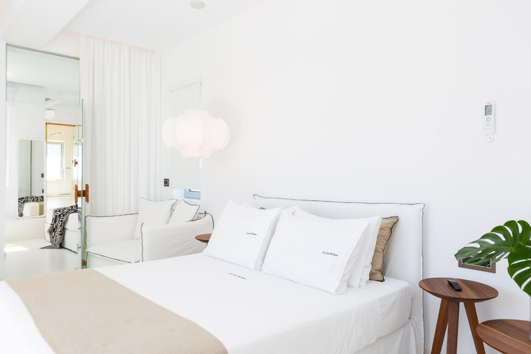 Bedroom, La Casa di Mare, Luxury Beach Front Villa with Private Pool, Whirlpools & Sauna, By ThinkVilla, Crete