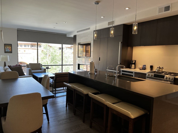 Private kitchen 3, Luxury 2 Bedroom Ski in Ski Out 2 Condo, Summit