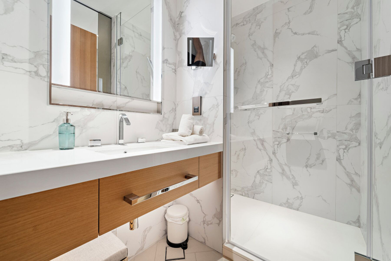Bathroom 5, 2BR Pool with Burj Khalifa View, Dubai