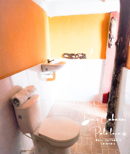 Bathroom, Cabanas Palos Locos, Cartagena de Indias