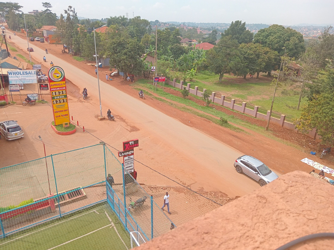 City view from property, Unique suites apartments, Mukono