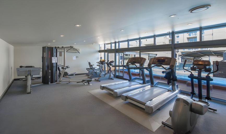 Fitness facility, Mega Style Apartments Tribeca, Melbourne