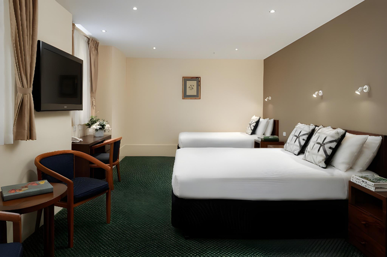 Bedroom 3, The Victoria Hotel Melbourne, Melbourne