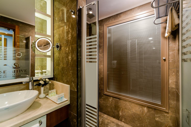 Bathroom 5, Sensitive Premium Resort & Spa, Serik