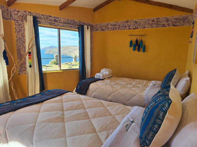 Bedroom 3, Kalluchi Ecolodge SunIsland TiticacaLake, Manco Kapac