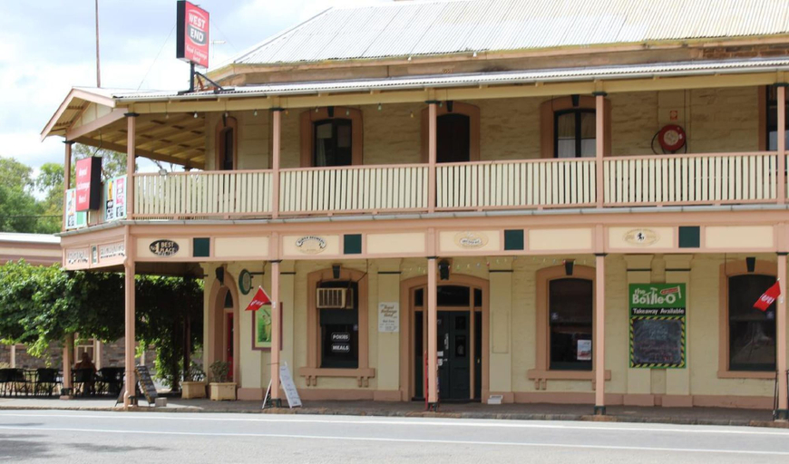Front of property 5, Royal Exchange Hotel Burra, Goyder