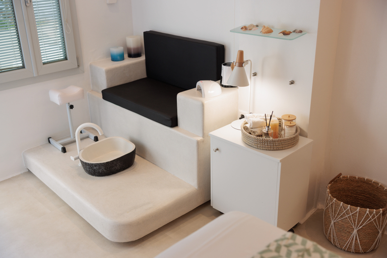 Bathroom 4, Iria Beach Art Hotel, South Aegean