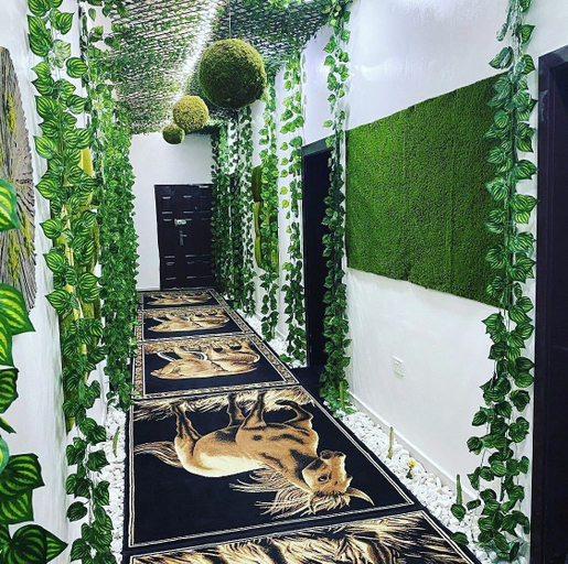 Interior entrance