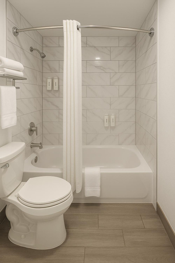 Bathroom 4, Clarion Inn Idaho Falls Riverfront, Bonneville
