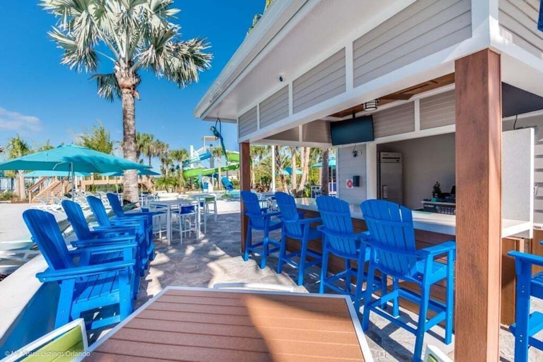 Outdoor dining 2, Sunset On The Hill Huge 10 Bedroom Private Pool! 10 Villa, Osceola
