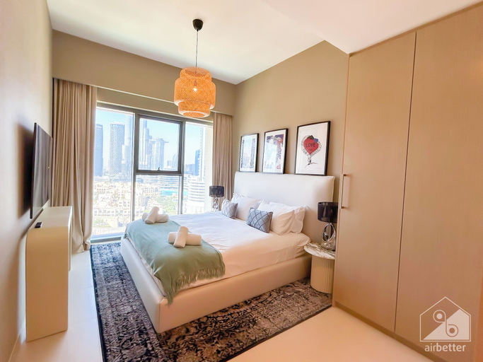 Bedroom 4, Luxury Burj Royale Burj Khalifa & Fountain view, Dubai