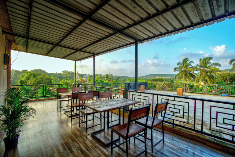 Terrace/patio, Hotel Eyokar Goa, North Goa