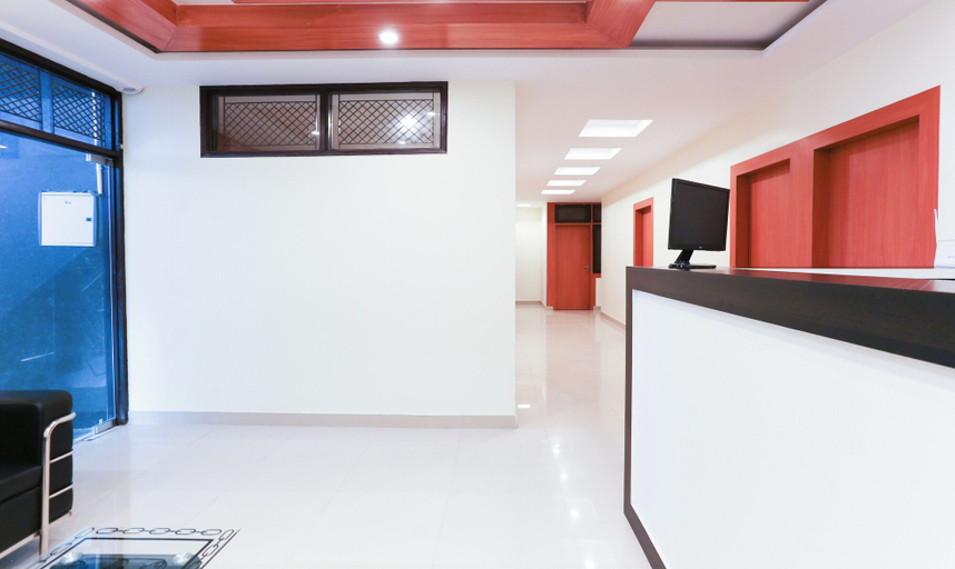 Check-in/check-out kiosk, Hotel TMS Residency, Delhi