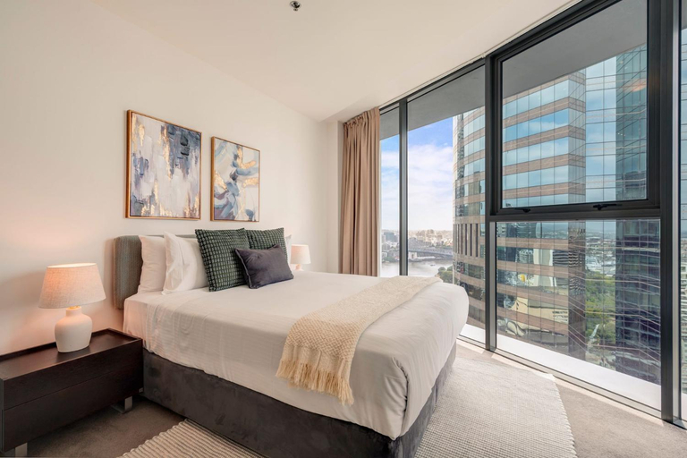 Bedroom 3, Oaks Brisbane on Felix Suites, Brisbane