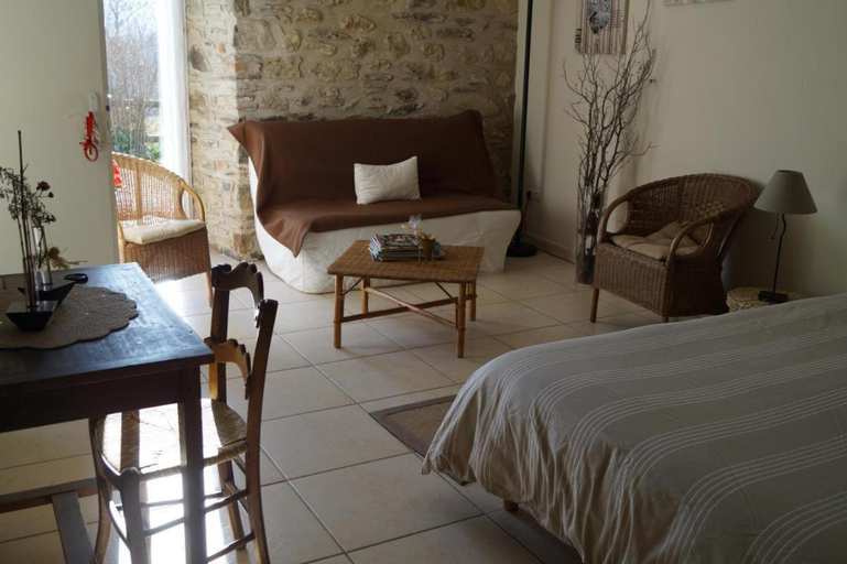 Bedroom 2, Mas Rondole - Chambres d'hotes, Pyrénées-Orientales