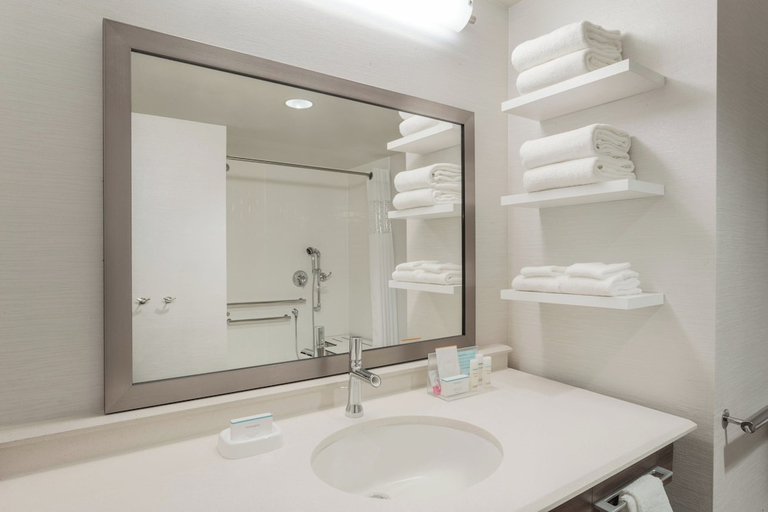 Bathroom 3, Hampton Inn Suites Grafton, Ozaukee