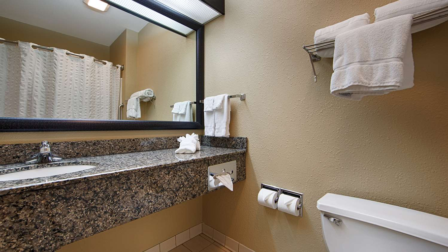 Bathroom 4, Best Western Macomb Inn, McDonough