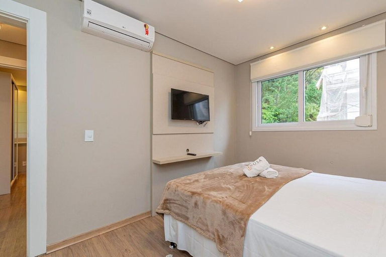 Bedroom 2, Rosa Edificio Orquideas, Gramado