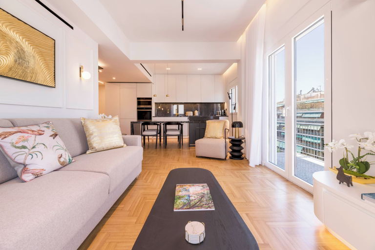 Living room 4, Michalakopoulou Cover & Bright Apartment, Attica
