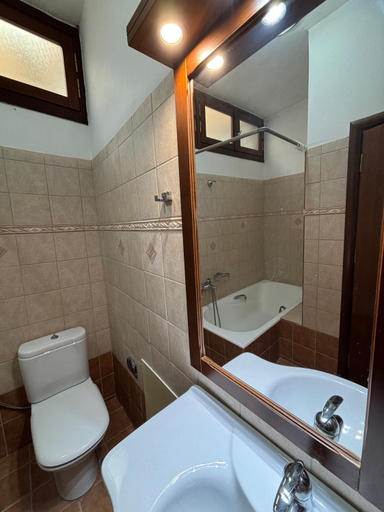 Bathroom, Melina Stone Villa, Crete
