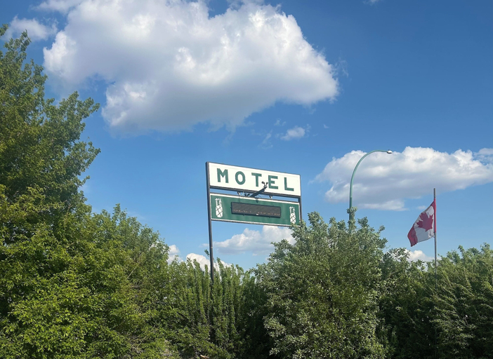 Front of property 2, Greenhead Motel, Division No. 13