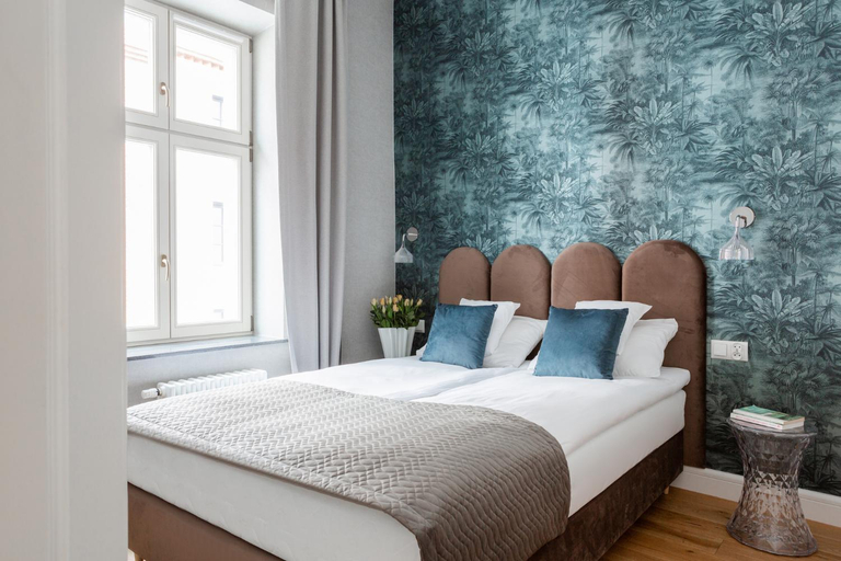 Bedroom, Willa Dyrektora Old Brewery Premium by Browar Hevelius Apartments, Gdańsk City