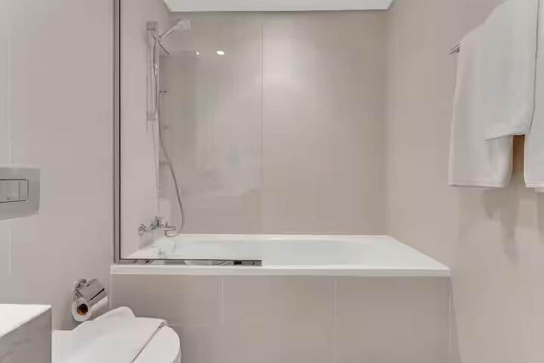 Bathroom 2, Private Beach Pool Lux Beachfront, Dubai