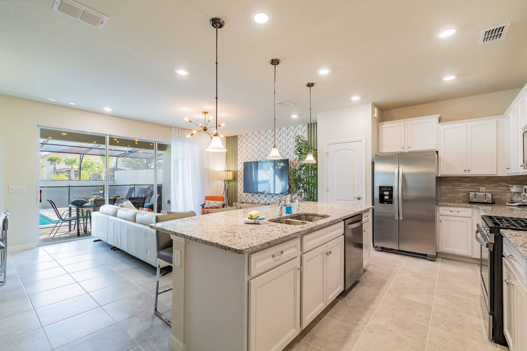 Interior 4, Disney 5BR Villa w/ Pool Solterra Resort, Polk
