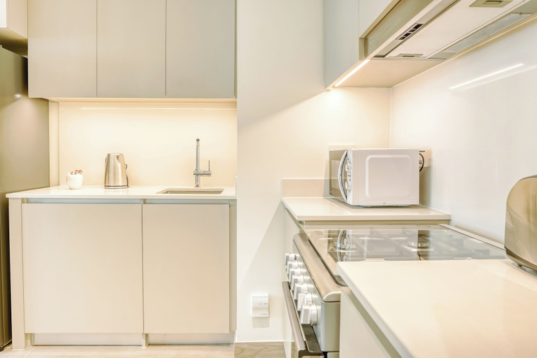 Private kitchen 3, PVH - Lotus Creek Beach 1BR, Dubai
