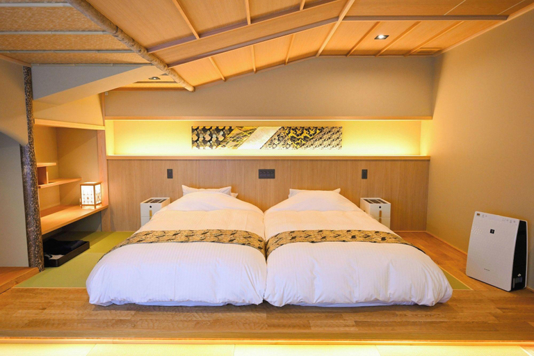 Bedroom 2, Matsubaya Ryokan, Kyoto