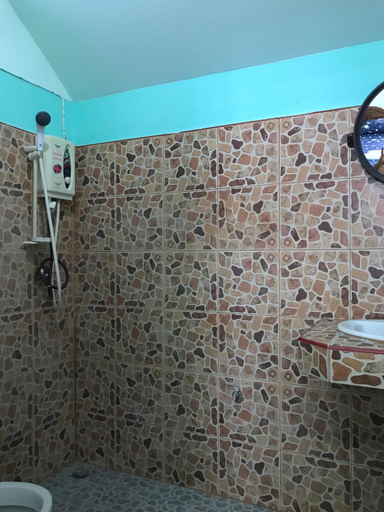Bathroom 3, No Name Bungalow, Ko Phangan