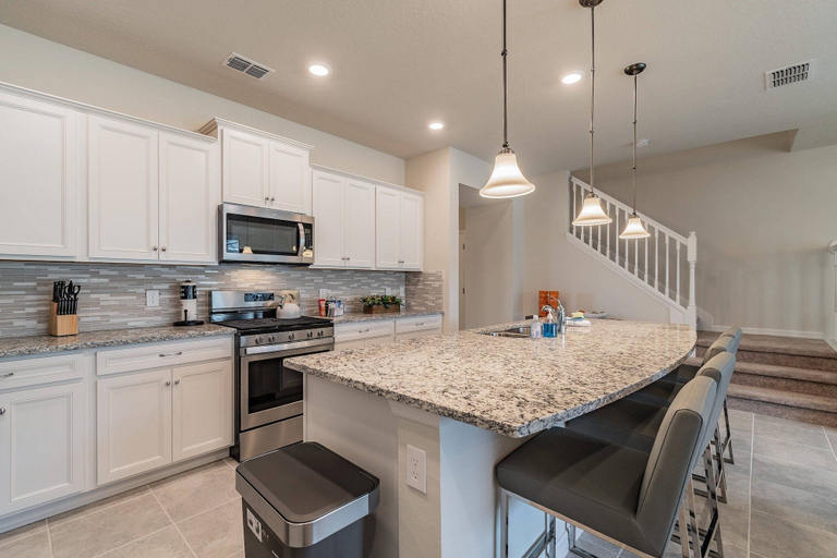 Private kitchen 3, Disney 5BR Villa w/ Pool Solterra Resort, Polk