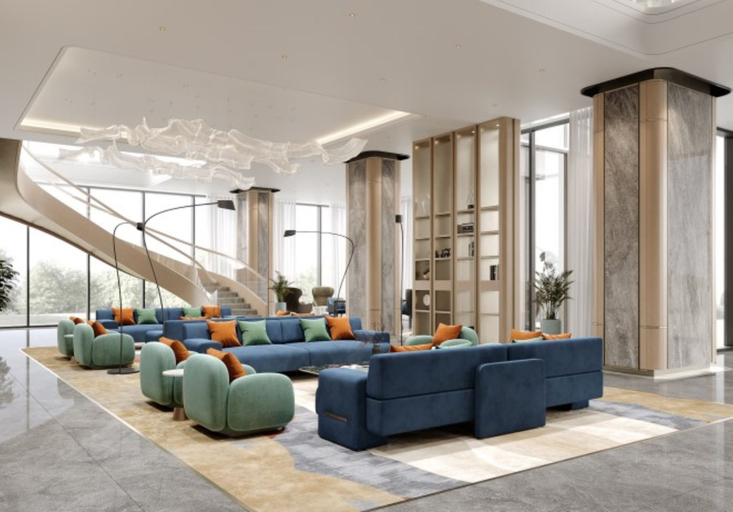 Lobby 2, Crowne Plaza DUSHANBE by IHG, Rudaki