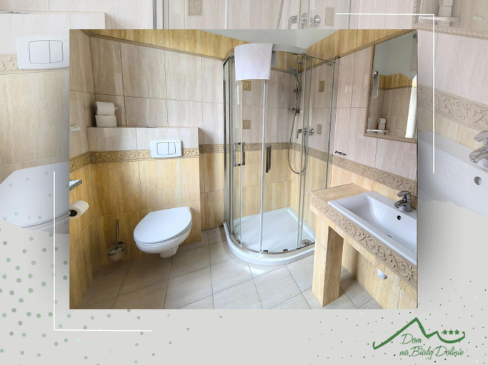 Bathroom 4, Dom na Bialej Dolinie Hotel, Jelenia Góra