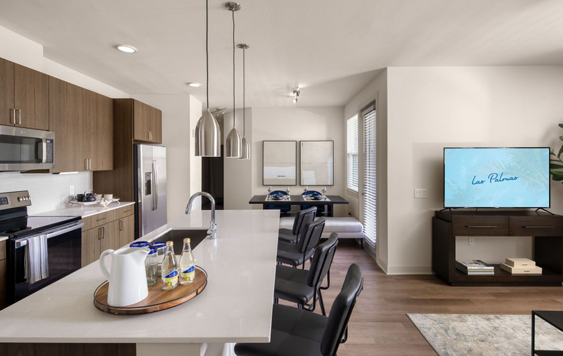 Private kitchen 4, Landing Apartments Fort Myers - Miromar Lakes, Lee